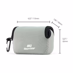 MegaGear MG805 camera case Compact case Black, Grey, White