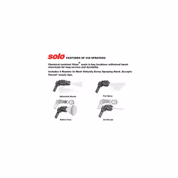 SOLO 458 3-Gallon Professional Tank Sprayer