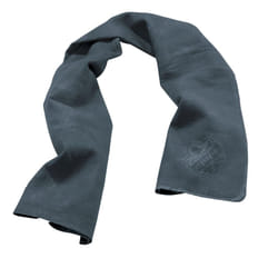 Ergodyne Chill Its 6602 Cooling Towel  Long Lasting Cooling Relief  Gray 29.50"""" x 13.00""""