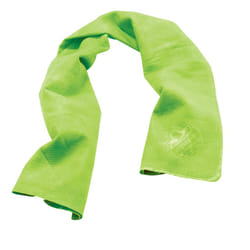 Ergodyne Chill Its 6602 Cooling Towel  Long Lasting Cooling Relief Lime 29.50"""" x 0.50""""