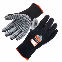 Ergodyne 16454 protective handwear Workshop gloves Black, Grey Cotton, Nylon, Rubber 1 pc(s)