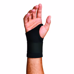 Ergodyne ProFlex 670 Ambidextrous Single-Strap Wrist Support  Medium   Black