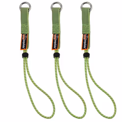 Ergodyne Squids 3703EXT Tool Tail Attachment with Loop End Extended Length 15 Pounds Lime 18-inch