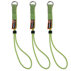 Ergodyne Squids 3703EXT Tool Tail Attachment with Loop End  Extended Length  15 Pounds Lime 18-inch