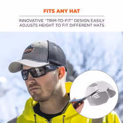 Ergodyne Skullerz 8945 Universal Safety Bump Cap Insert  Lightweight  Fits Into Any Baseball Hat  2-Pack