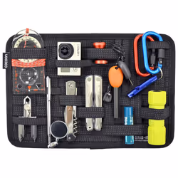 Cocoon CPG10BK GRID-IT! Accessory Organizer compatible with Tablets - Medium 12"""" x 8"""" (Black)