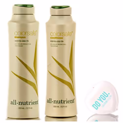All Nutrient COLOR SAFE Shampoo & Conditioner DUO Set  extends color life (with Sleek Compact Mirror) (12 oz / 350ml Retail D ...