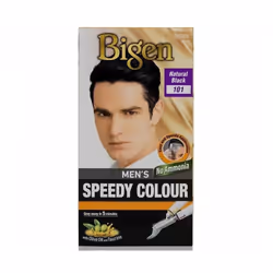 Bigen Speedy Men's Permanent Hair Colour Natural Black 101