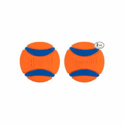 ChuckIt! Ultra Ball Dog Toy, Durable High Bounce Floating Rubber Dog Ball, Launcher Compatible Toy For Dogs, Medium (Pack of ...