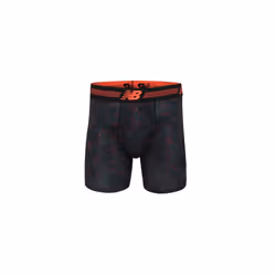 New Balance Men's 6 Premium Performance Boxer Brief with Fly Front 3 Pack  Dragonfly/Steel/Ghost Camo Print  Small
