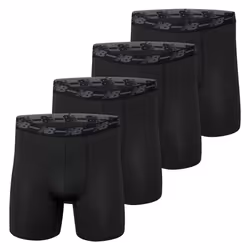 New Balance Men's Standard 5"""" Performance No Fly Boxer Brief (4 Pack)