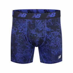New Balance Men's 6 Boxer Brief 3-Pack  Cadet/Team Royal/Royal  XLarge40-42