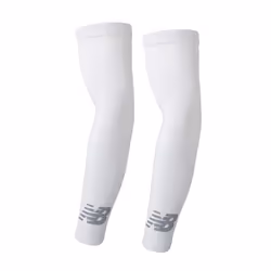 New Balance Unisex Outdoor Sports Compression Arm Sleeves, Arm Warmer, Black, Small/Medium(1 Pair)