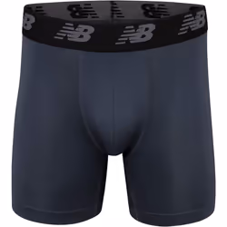 New Balance Men's 5"""" Performance No Fly Boxer Brief (4 Pack)  Pigment