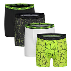 New Balance Boys' 3.5"""" Underwear  Performance Boxer Briefs (4 Pack)