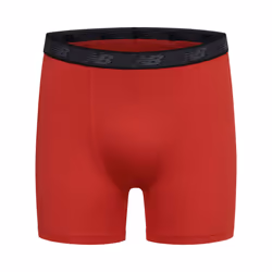 New Balance Boys' 3.5 Underwear Performance Boxer Briefs (4 Pack) Magnet Print/Team Red/Black/Team Red Print Small