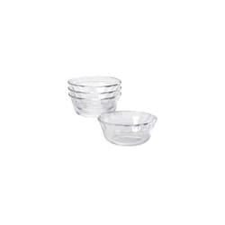 Pyrex, clear glass Original 10 oz custard cup (4 Pack)
