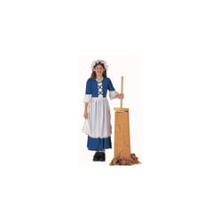 Forum Novelties Childs Colonial Girl Costume Dress  Medium
