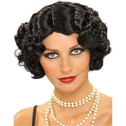Forum Novelties womens Flapper Costume Wig  Black  One Size US
