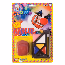 Circus Clown Make Up Costume Kit