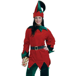 Forum Novelties Adult Santa's Helper Hat Tunic and Belt, One Size