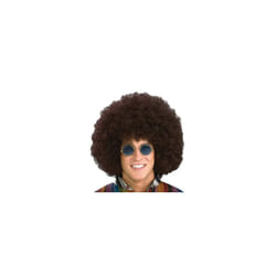 Forum Novelties Mens Jumbo Afro Hippie Costume Wig, Brown, One Size