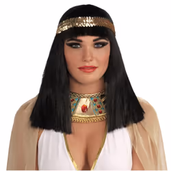 Forum Novelties Cleopatra Wig with Headband