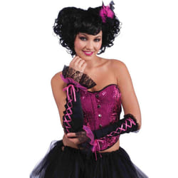 Forum Novelties Burlesque Sleevelete, Purple, Standard