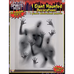 Forum Novelties Ghostly Spirits 5-Foot Indoor/Outdoor Spirits Wall Decoration