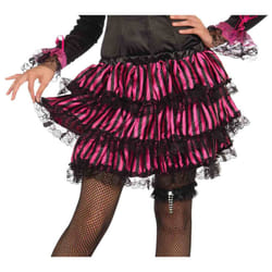 Forum Novelties Women's Burlesque Costume Skirt  Pink/Black  One Size