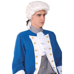 Rubie's Forum Novelties 74544 Deluxe Colonial Costume Wig  One Size  White
