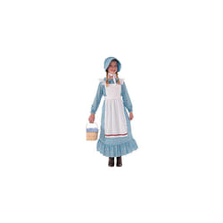 Forum Novelties Girls Pioneer Costume Dress, Blue, Large