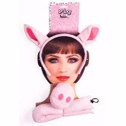 Pig Instant Costume Kit Teen/Adult