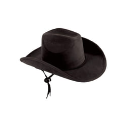 Forum Novelties Childs Suede Cowboy Hat, Black