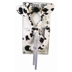 Forum Novelties 80286 Cow Costume Set  Black/White  One Size  Black  White