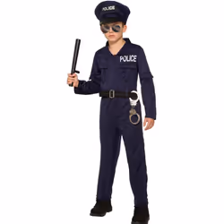 Forum Novelties Child's Police Costume Large