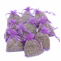Fragrant Lavender Filled Bags (7x9cm) Insect and Moth Repellent For Clothes, Drawers, Wardrobes, Shoes, Travel, Sleep, Exams ...