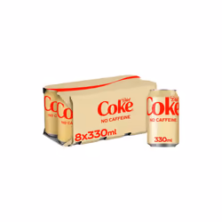 Diet Coke Caffeine Free (8x330ml)