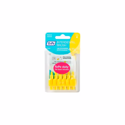 Tepe 0.7 mm Interdent Yellow Brushes - Pack of 6 pieces