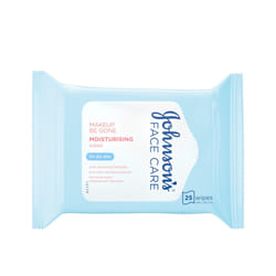 Johnson's Face Care Makeup Be Gone Moisturising Wipes 25