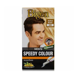 Bigen Speedy Men's Permanent Hair Colour Medium Brown 105