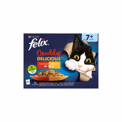 Felix As Good as it Looks Doubly Delicious Meat in Jelly - Pouch (12x85g)
