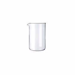 1512-10 12 Cup Coffee Press Beaker, Glass - Transparent, 1.5L