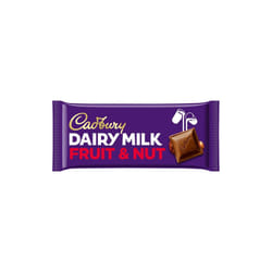 Cadbury Dairy Milk Fruit & Nut (180g) - Pack of 2