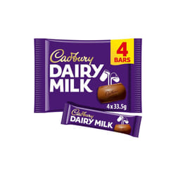 Cadbury Dairy Milk Fairtrade (4x38.5g) - Pack of 6