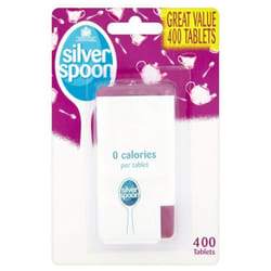 Silver Spoon Sweetness & Light Sweetener Tablet (400 per pack) - Pack of 2