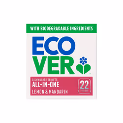 Ecover All-In-One Dishwasher Tablets (22) - Pack of 2