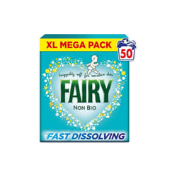 Fairy Non Bio Washing Powder - 50 Washes (2.75Kg) - Pack of 2