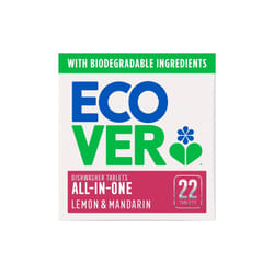 Ecover All-In-One Dishwasher Tablets (22) - Pack of 6