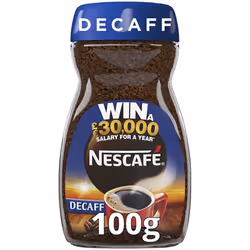 Nescafe ORIGINAL Decaff Instant Coffee 100g (Pack of 6)